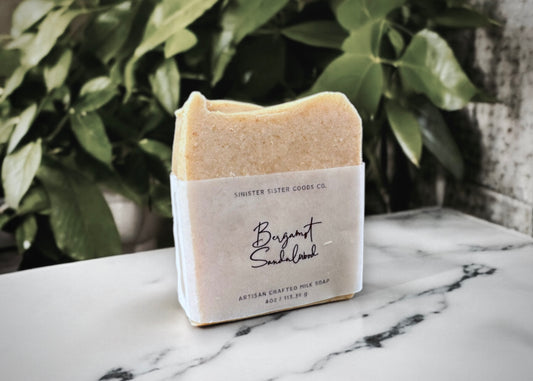 Bergamot Sandalwood Milk Soap