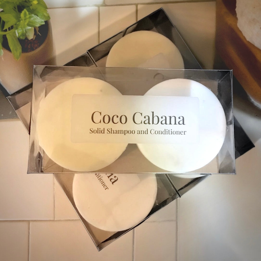 Shampoo and Conditioner Bar - Coco Cabana