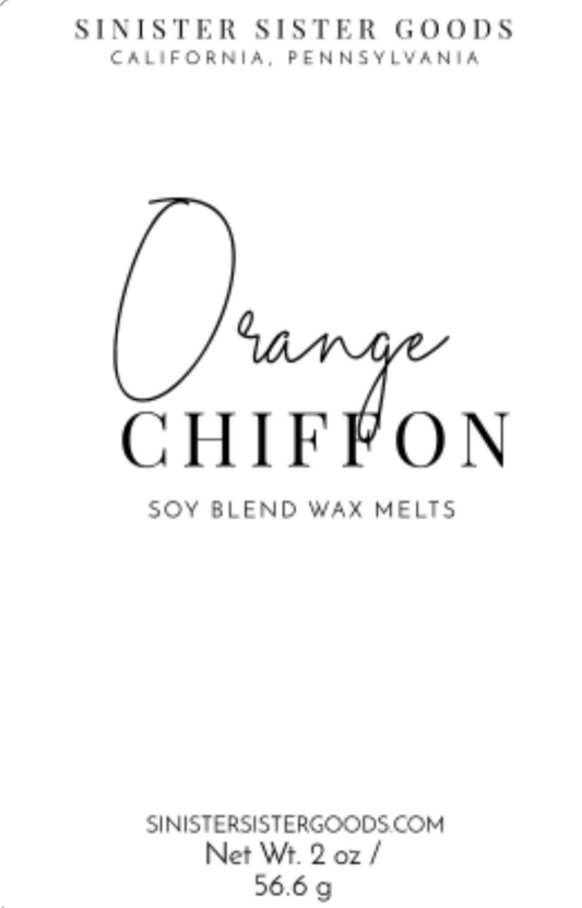 Orange Chiffon Wax Melt