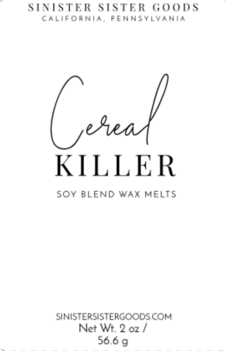 Cereal Killer Wax Melt